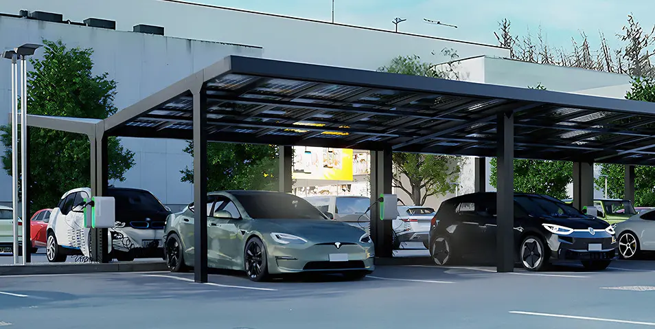 Solar CarPort Double